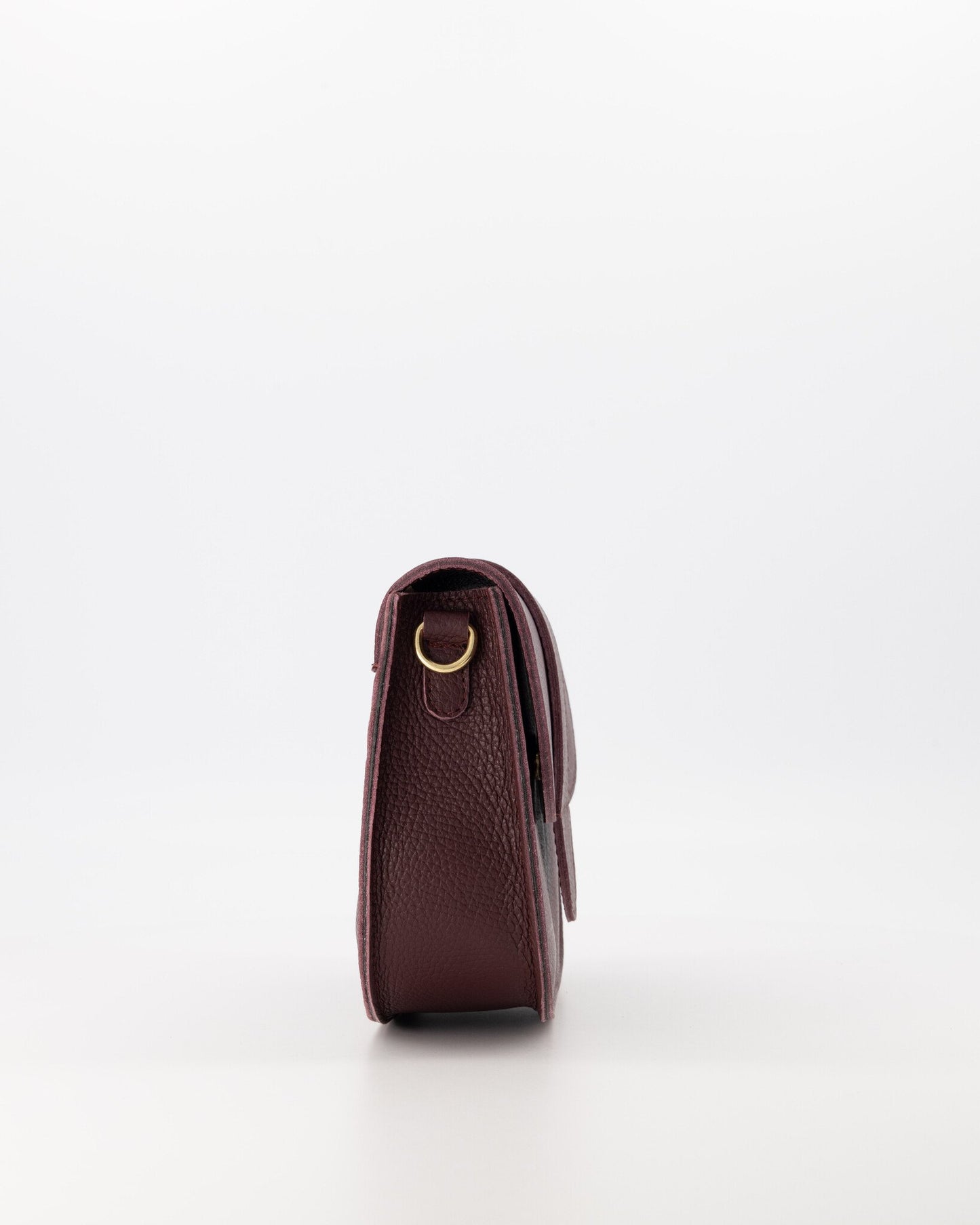 LOD of Love - Maan Classic Grain Crossbodytassen Bordeaux