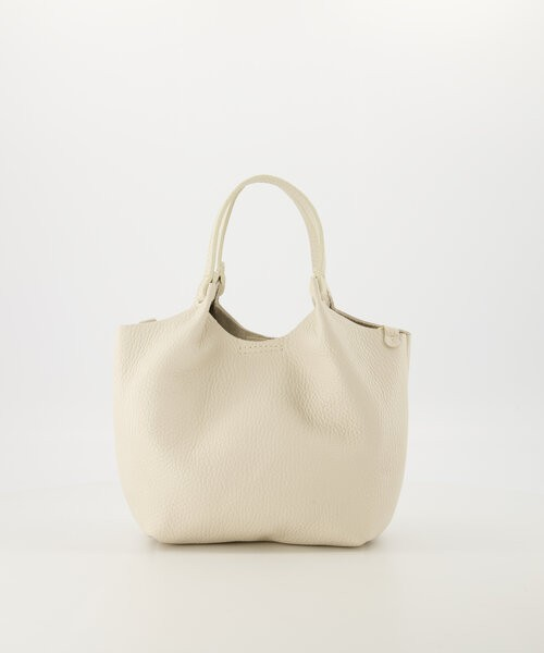 LOD of LOVE – Baby Lou Classic Grain Handtassen Ecru