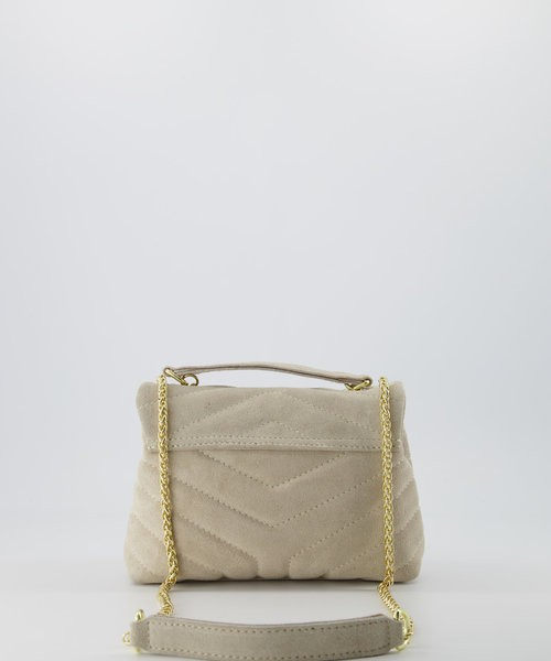 LOD of LOVE – Celine Suede Crossbodytassen Beige
