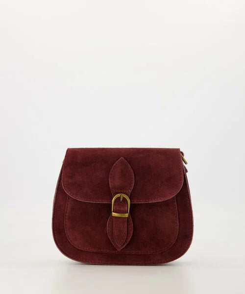 LOD of Love - Sola Suede Crossbody tassen Bordeaux