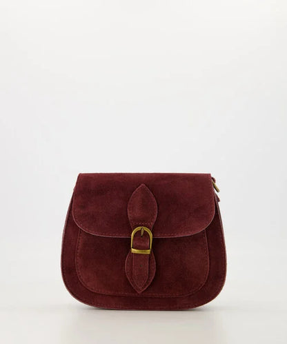 LOD of Love - Sola Suede Crossbody tassen Bordeaux