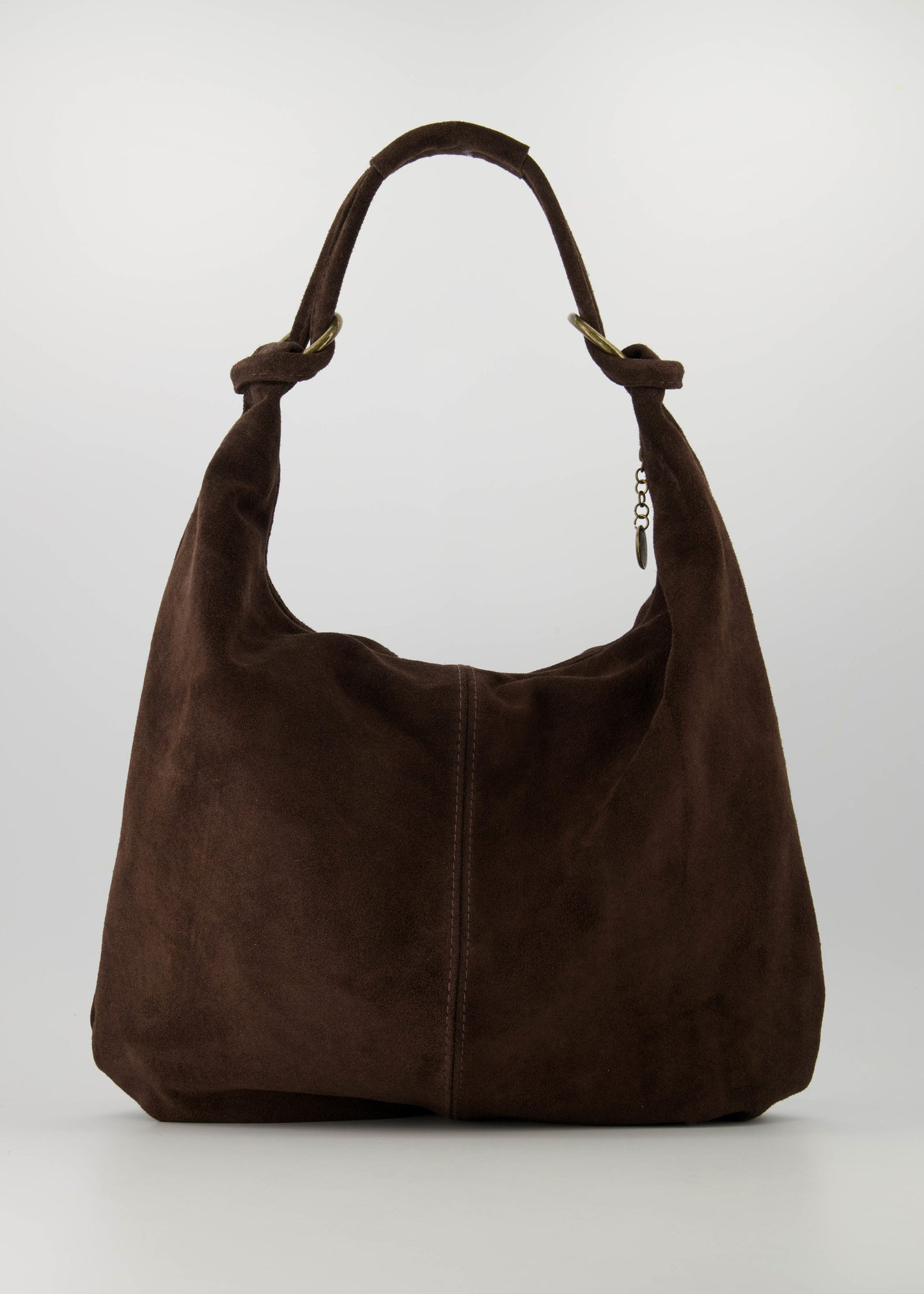 LOD of Love - Suez Suede Tas Beige Donkerbruin