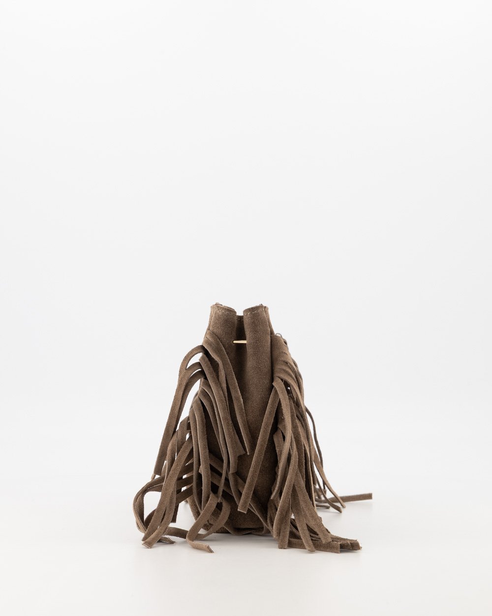 LOD of Love - Sylvie Suede Handtassen Taupe