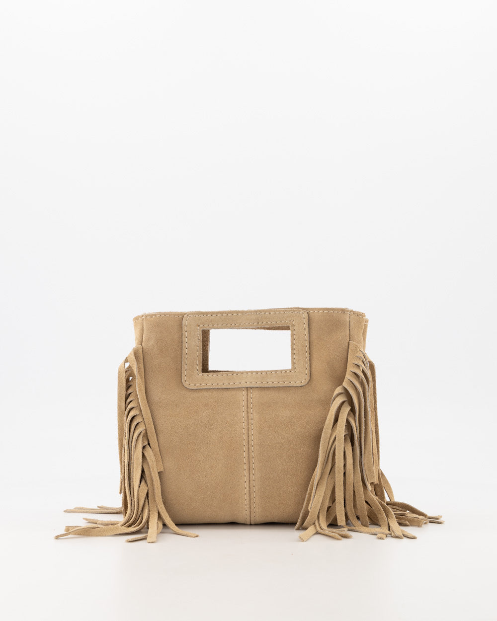 LOD of Love - Sylvie Suede Handtassen Zand